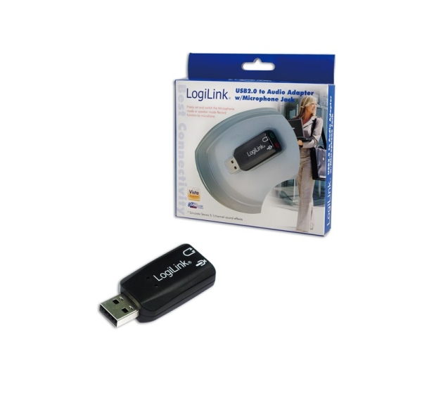 Logilink | USB Audio adapter, 5.1 sound effect