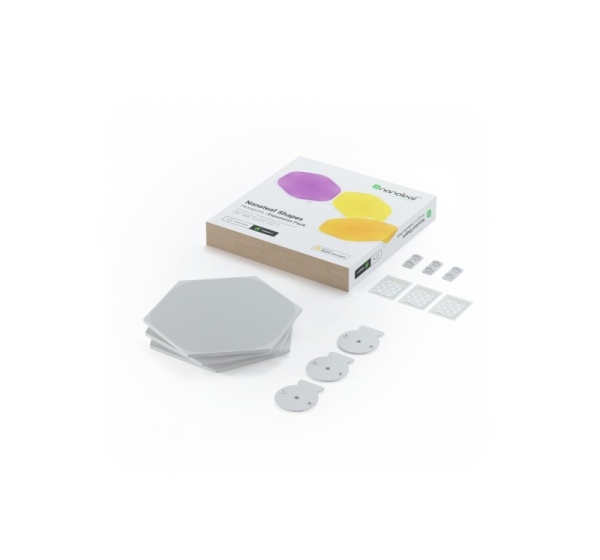 Nanoleaf | Shapes Hexagon - Expansion pack (3 panels) | 16M+ colours