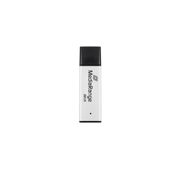MediaRange MR1900 USB flash drive 32 GB USB Type-A 3.2 Gen 1 (3.1 Gen 1) Black, Silver