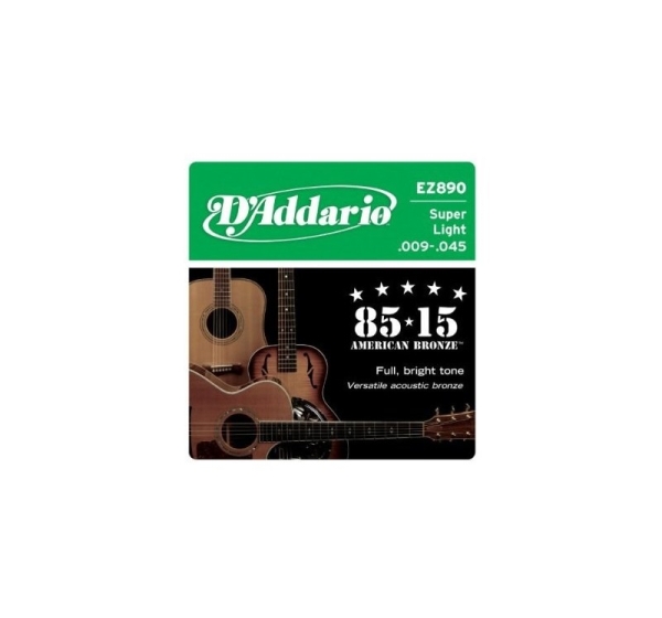 D'Addario EZ890 - acoustic guitar strings (09-45)