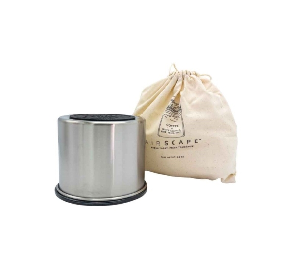 Airscape? Edelstahl-Aromabeh?lter klein, silber geb?rstet