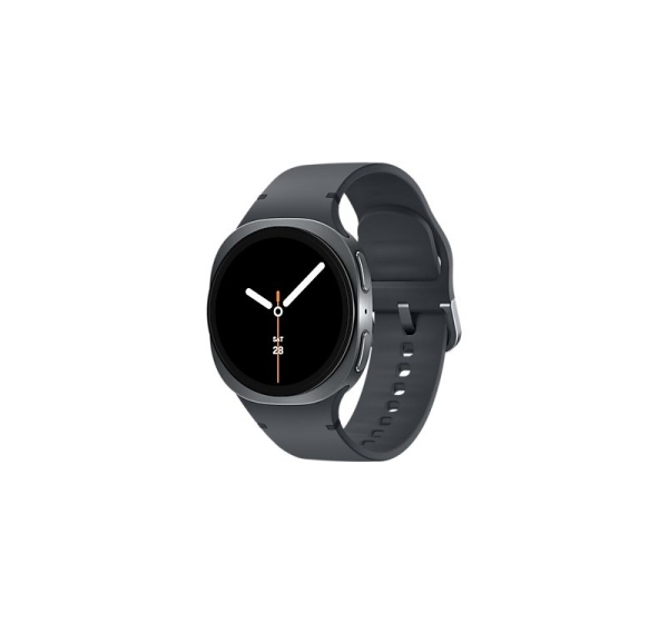 Samsung Galaxy Watch 8 3.3 cm (1.3") AMOLED 40 mm Digital 438 x 438 pixels Touchscreen Graphite Wi-Fi GPS (satellite)