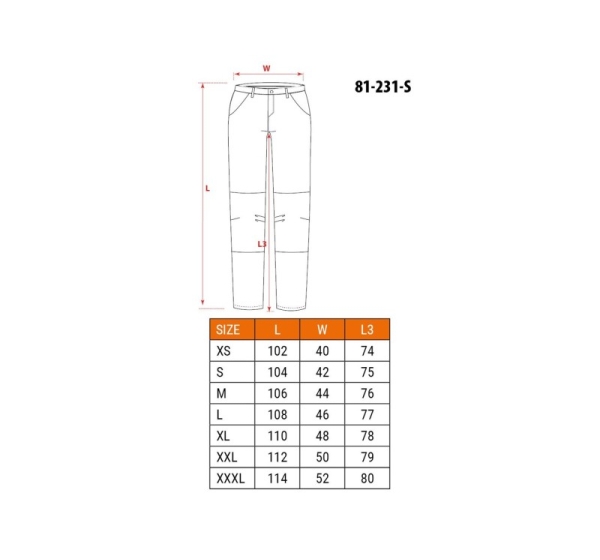 NEO tools 81-231-S protective trousers