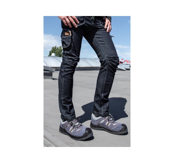 DENIM 5-pocket work trousers, size L
