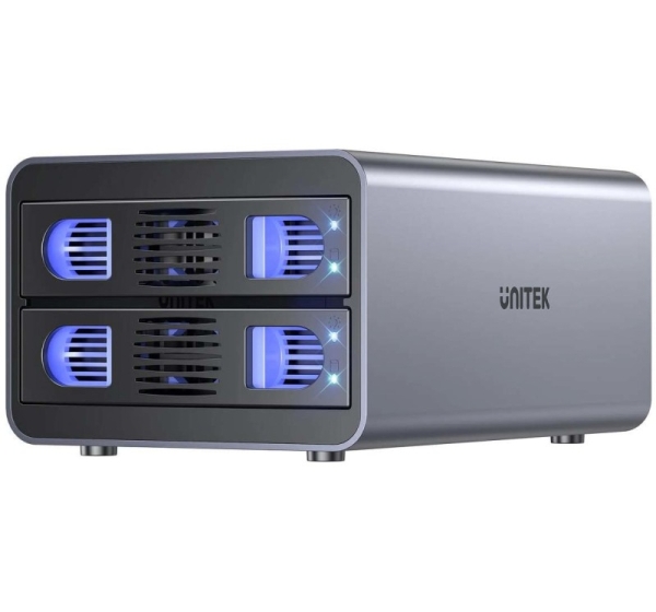 OBUDOWA RAID DO DYSKÓW S1308B01-EU 2 X SATA 2.5 / 3.5 " 40 TB - 5 Gbps UNITEK