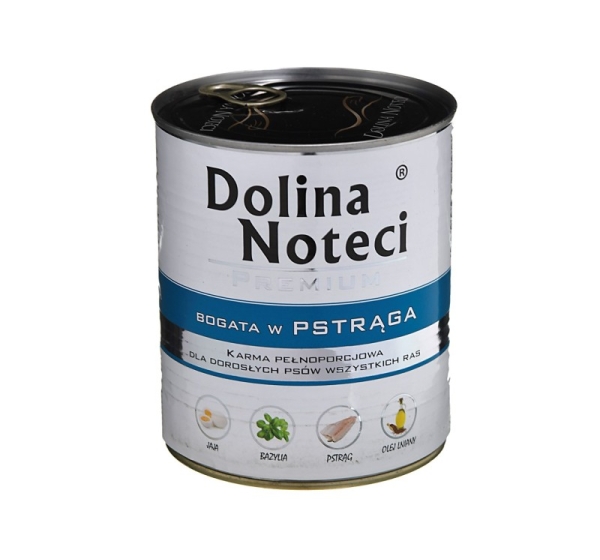 DOLINA NOTECI Premium Rich in trout - wet dog food - 800 g
