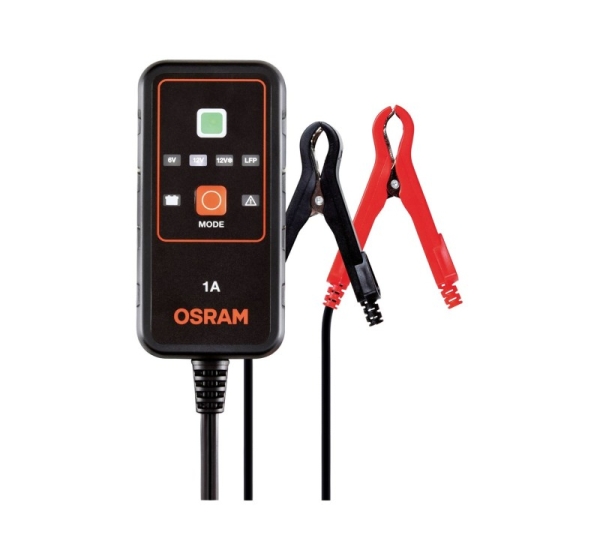 BATTERYcharge 901 charger, charging voltage: 6/12 V OSRAM, charging current: 1A