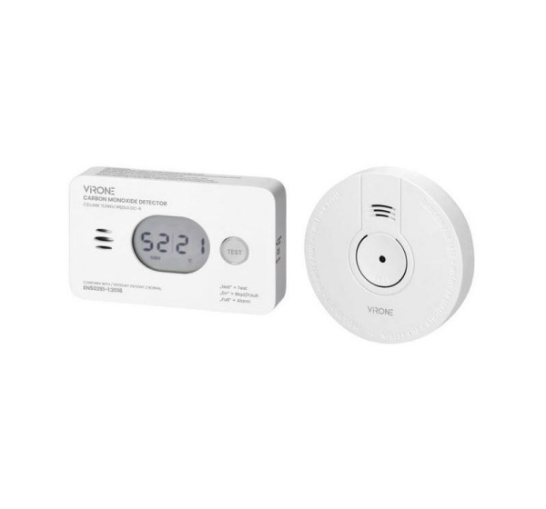 ORNO SMOKE + CARBON MONOXIDE DETECTOR SET DC-7