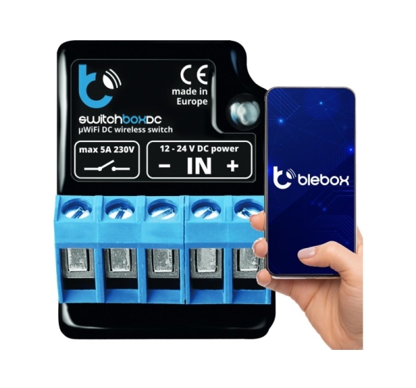 Blebox switchboxdc relay module