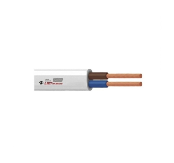 CABLE H05VVH2-F 2X1 WHITE 50M