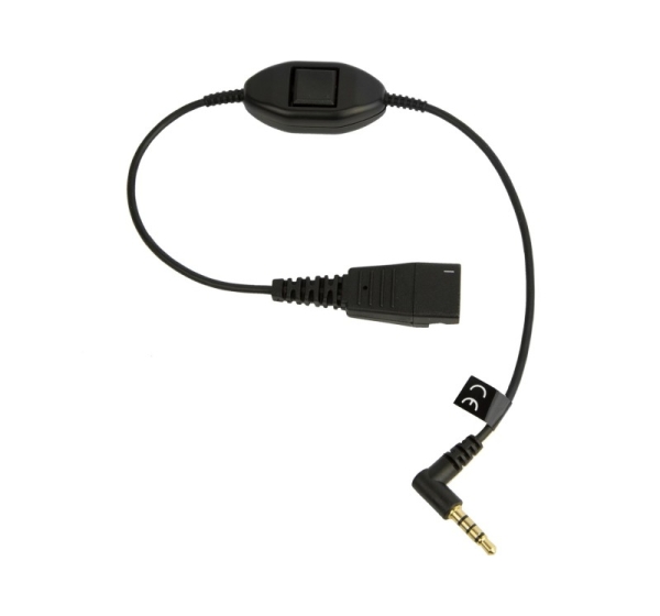 Jabra LINK Mobile QD to 3_5mm, w. Answer Button