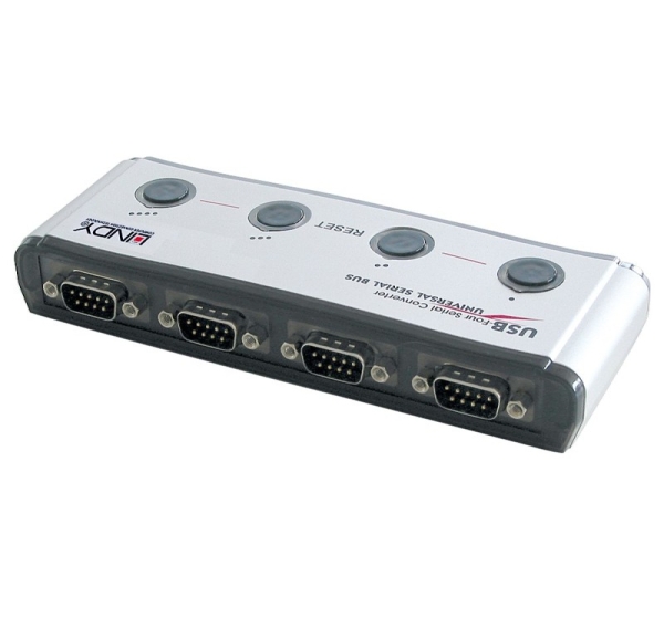 Lindy USB to 4 Port Serial Converter