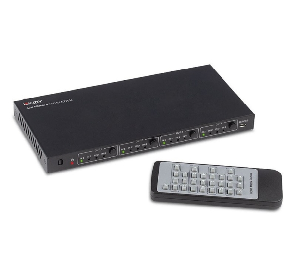 Lindy 4x4 HDMI 4K60 Matrix