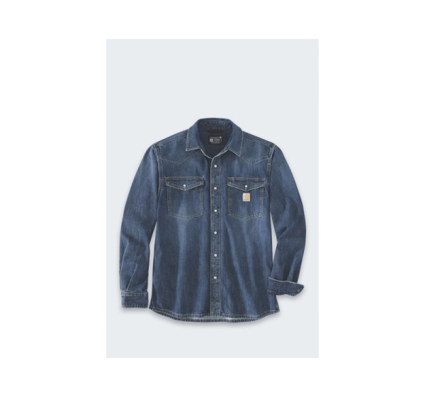 Carhartt Montana Denim Relaxed LS Wyatt Shirt