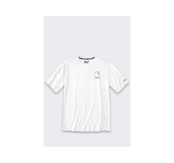 Koszulka Sun Defender Lightweight Logo SS White