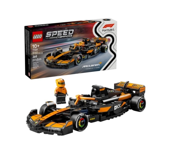 LEGO SPEED CHAMPIONS 77251 McLaren F1 Team MCL38 Race Car