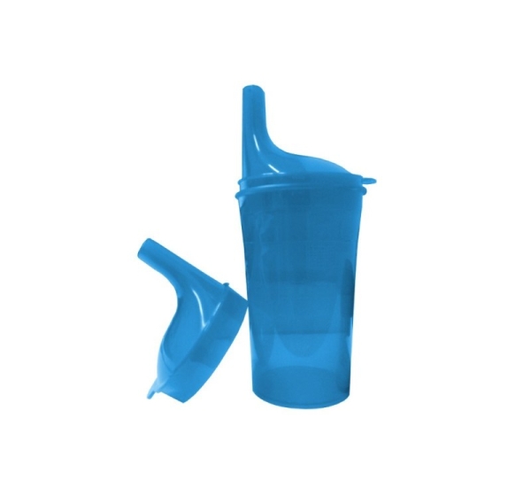 Safety cup to eat and drink Blue