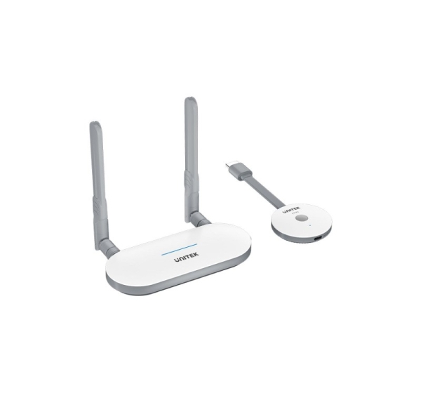 Uni wireless HDMI transmitter and receiver white