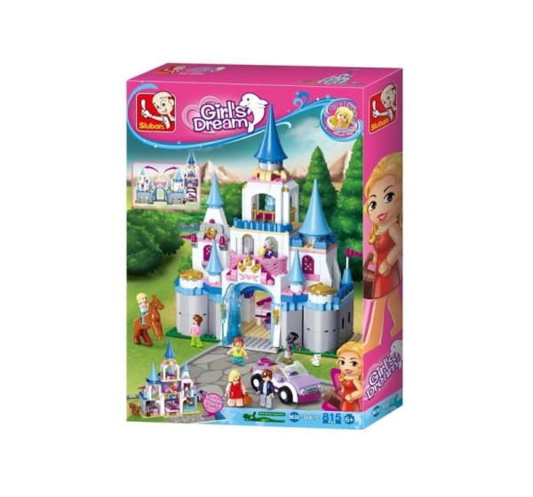 BLOCKS SLUBAN GIRLS DREAM CASTLE 815 PC