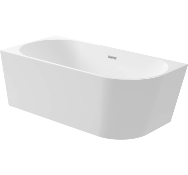 Acrylic corner bath left - 160 cm