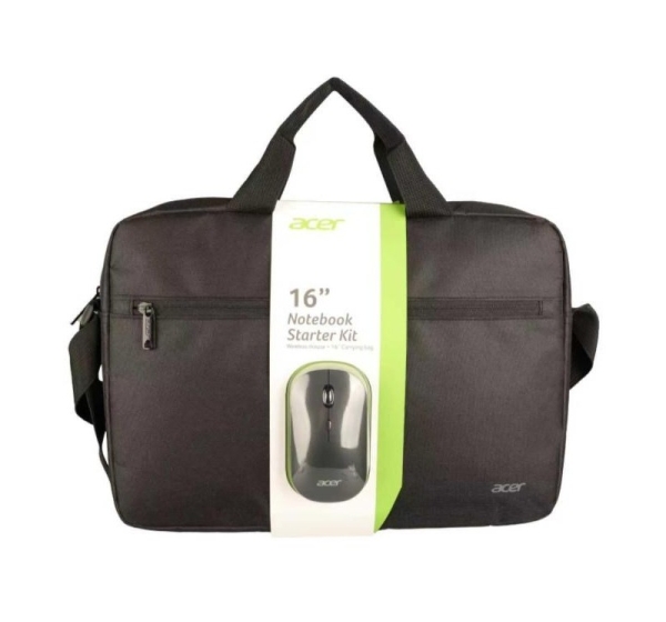Acer GP.ACC11.03V laptop case 40.6 cm (16") Briefcase Black