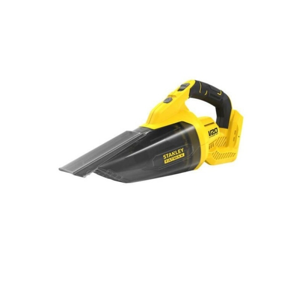 The vacuum cleaner is powered by a cordless V20 18V without battery.