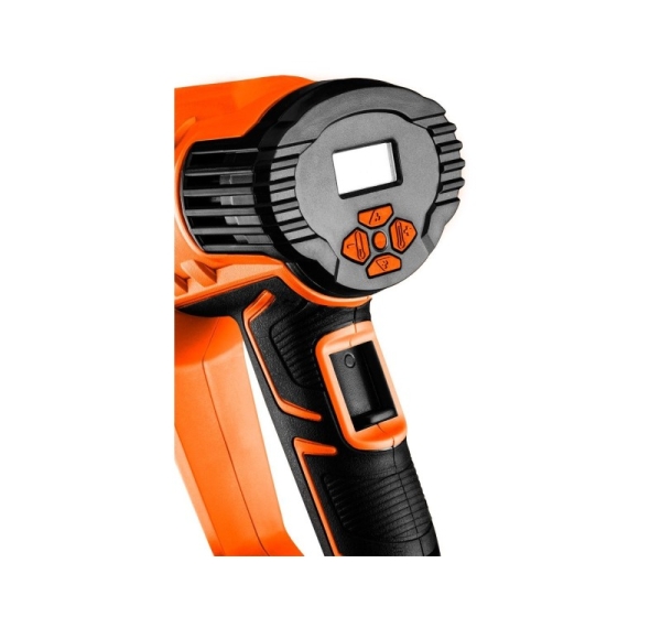 Heat gun 2000W, I: 50oC, II: 70-600oC,case, display