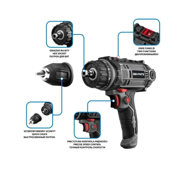 Graphite 58G793 power screwdriver/impact driver