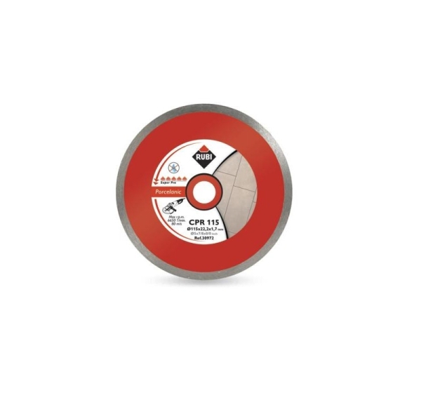 RUBI CPR 125 SUPERPRO DIAMOND BLADE FOR PORCELAIN STONEWARE