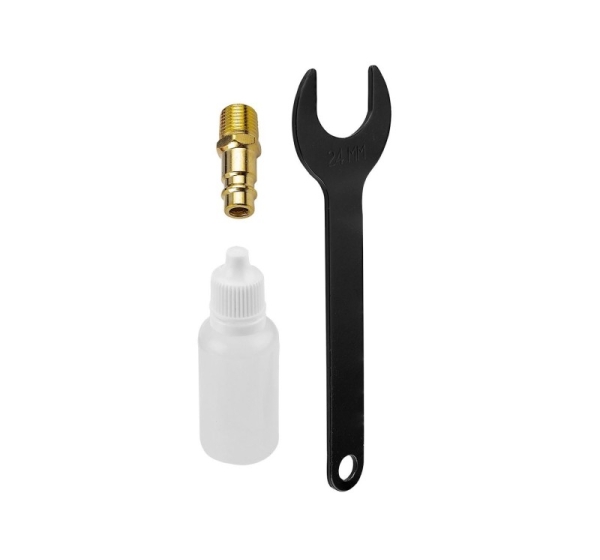 Pneumatic random orbital sander, 150 mm