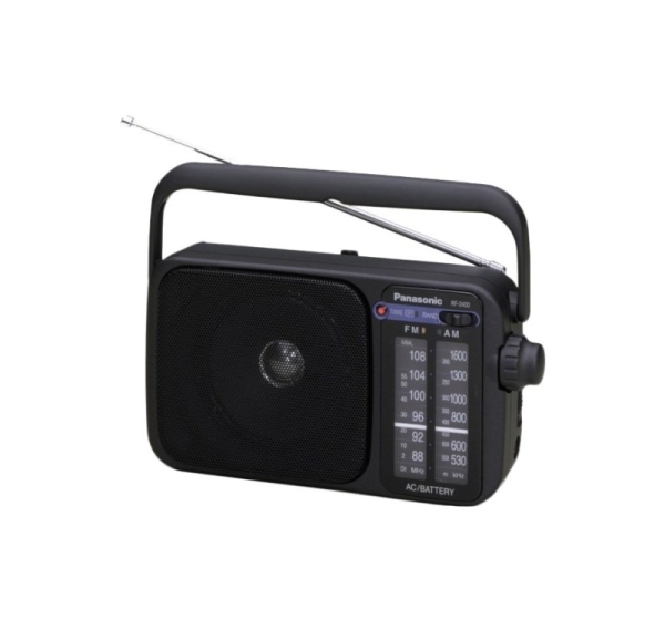 Panasonic RF-2400D Portable Analog Black