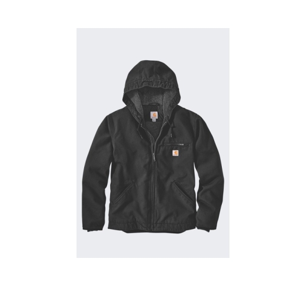 Carhartt Jacket Washed Duck Sherpa Lined