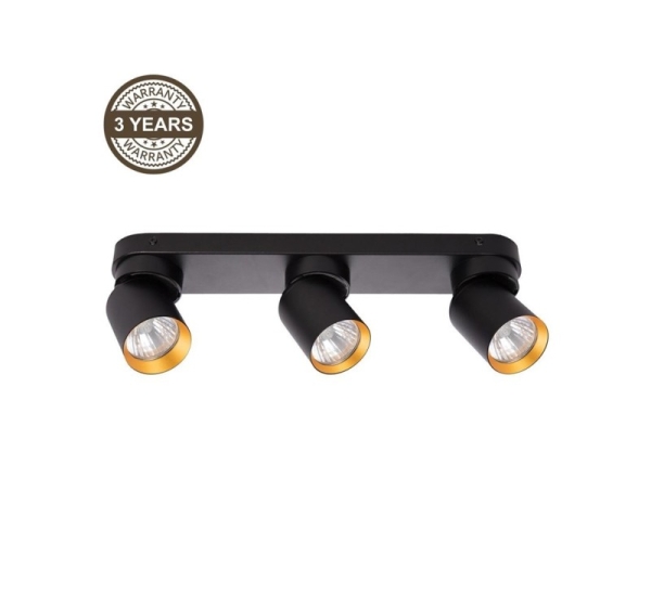 CEILING LIGHT TUNIS 3XGU10 ML9937 B/GOLD