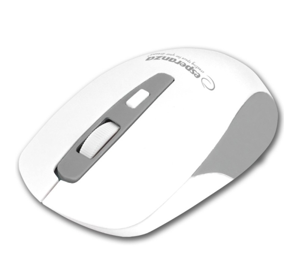Esperanza EM130W Wireless Bluetooth 4D mouse, white