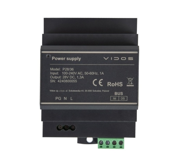 Vidos DUO Power Supply P28/36