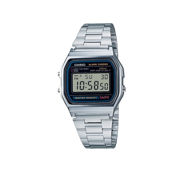 Casio A158WA-1DF watch Wrist watch Stainless steel