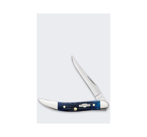 Knife Case Rogers Mini Trapper SS Blue Bone