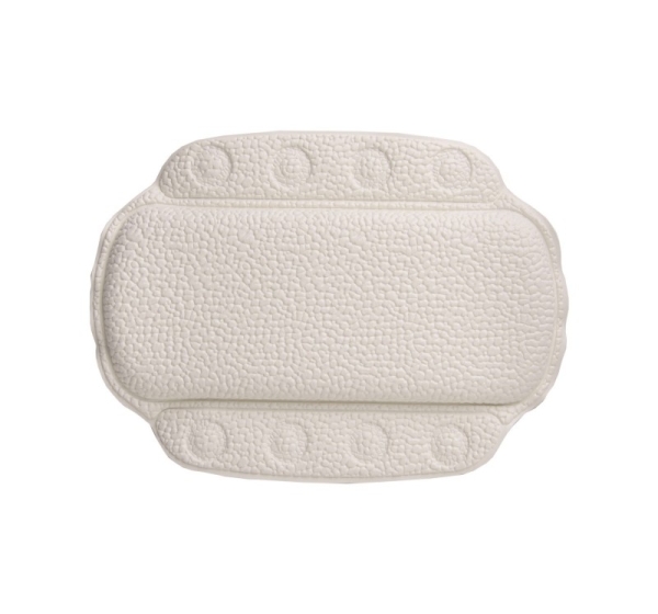 Suction cup bath cushion