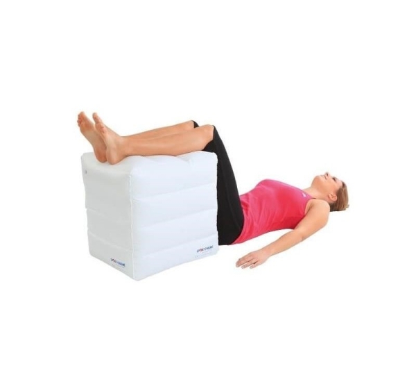 Inflatable cube to the legs
