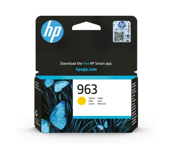 HP 963 Yellow Original Ink Cartridge