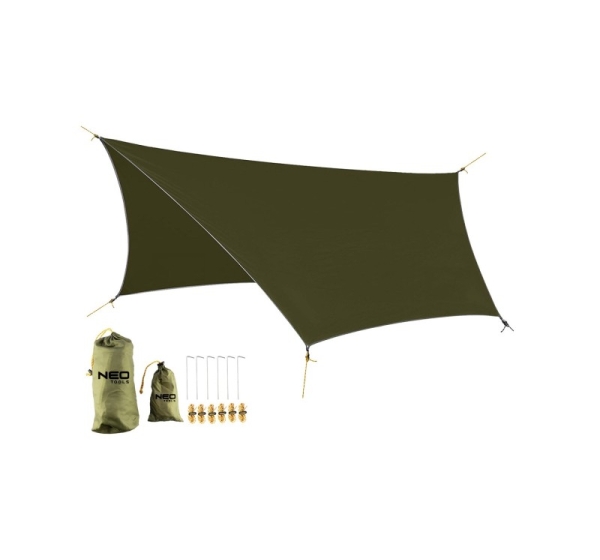 Waterproof tarp 360 x 290 cm 210T PU3000
