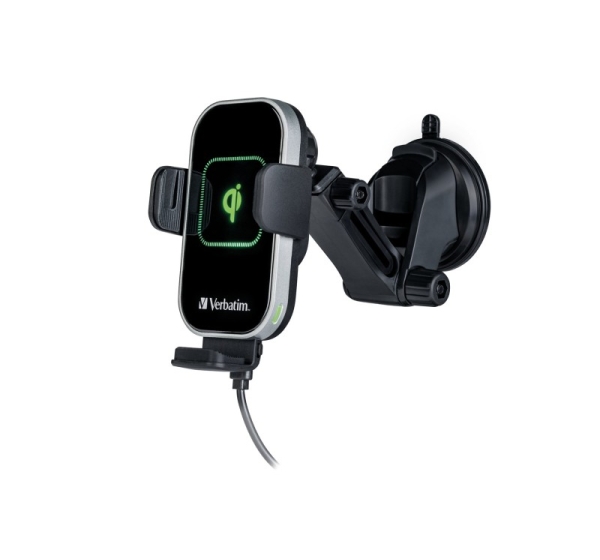 Verbatim FWC-03 Pro Qi Fast Wireless Autoladegerät retail Black