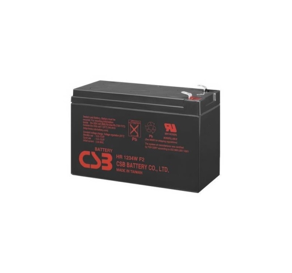 Akumulator żelowy CSB HR1234W F2 12V 9Ah