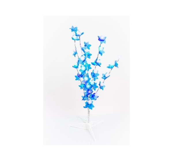 N/A 2212 40L M izmērs Koks ar lampiņām 70cm Blue