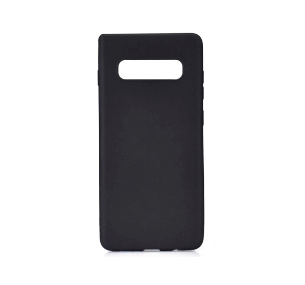 Evelatus Samsung Galaxy S10e Nano Silicone Case Soft Touch TPU Black