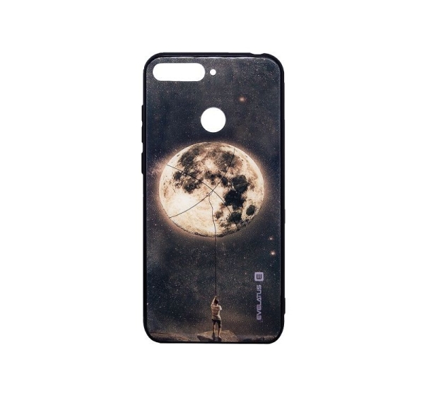Evelatus Samsung A7 2018 Picture Glass Case Catching Dream