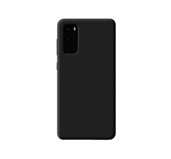 Evelatus Samsung Galaxy S20 Nano Silicone Case Soft Touch TPU Black