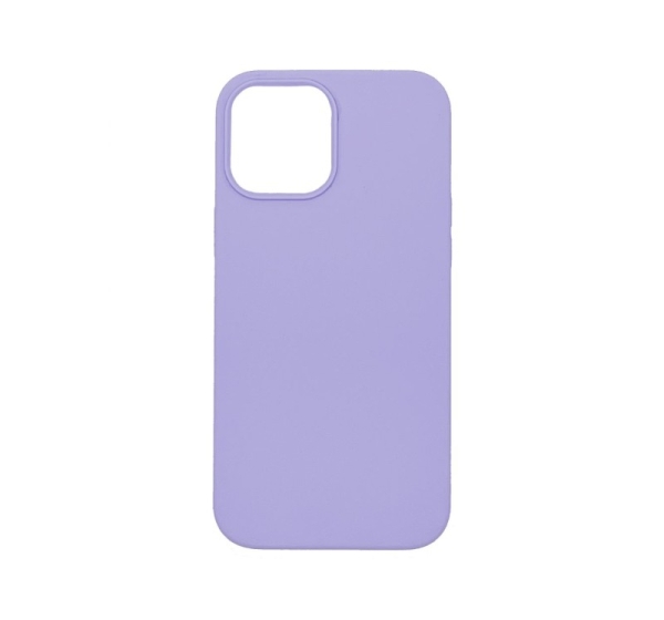 Evelatus Apple iPhone 12 Pro Max Premium Soft Touch Silicone Case Pale Purple