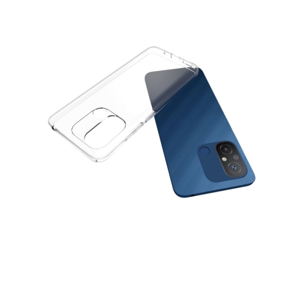 Evelatus Xiaomi Redmi 12C Clear Silicone Case 1.5mm TPU Transparent