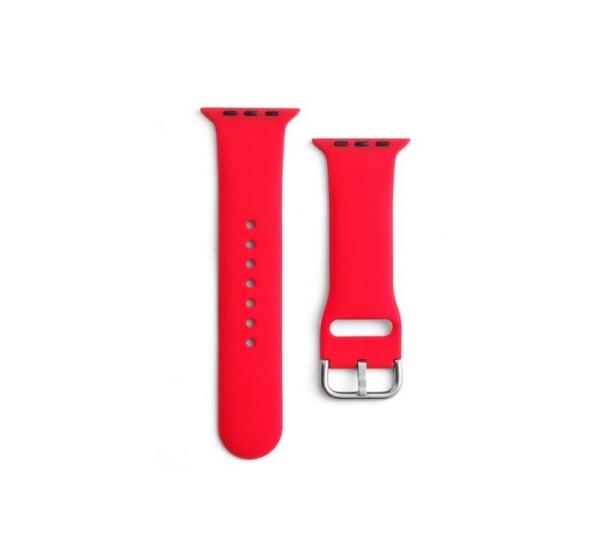 iLike Strap APS Silicone Watch Band 8/7/6/5/4/3/2 / SE (41/40 / 38mm) Strap Watchband Red